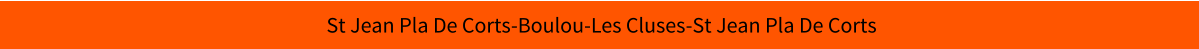 St Jean Pla De Corts-Boulou-Les Cluses-St Jean Pla De Corts