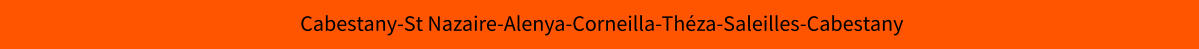 Cabestany-St Nazaire-Alenya-Corneilla-Théza-Saleilles-Cabestany