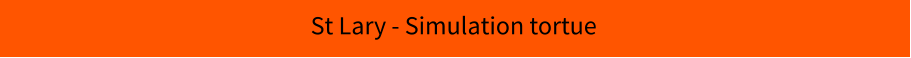 St Lary - Simulation tortue